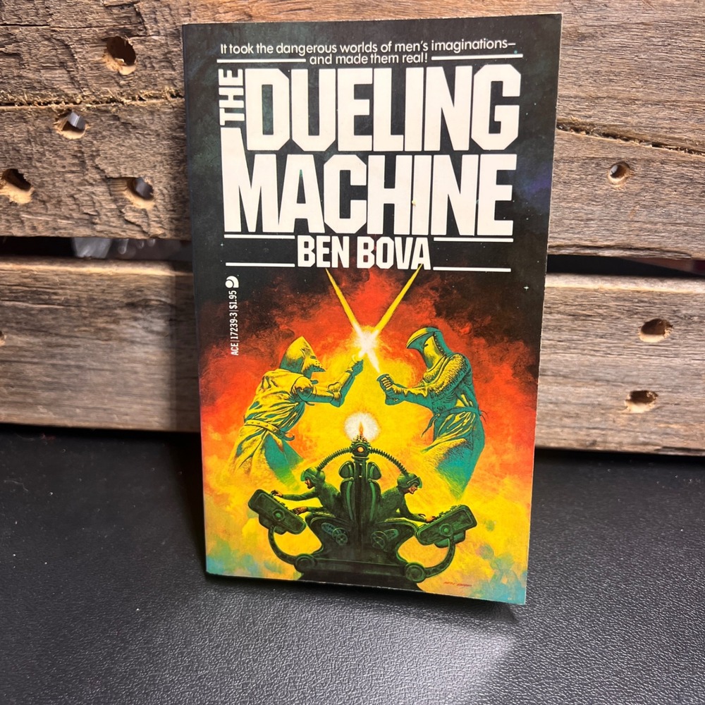 The Dueling Machine Ben Bova Vintage Sci-Fi Paperback Ace Books 1978 17239-3